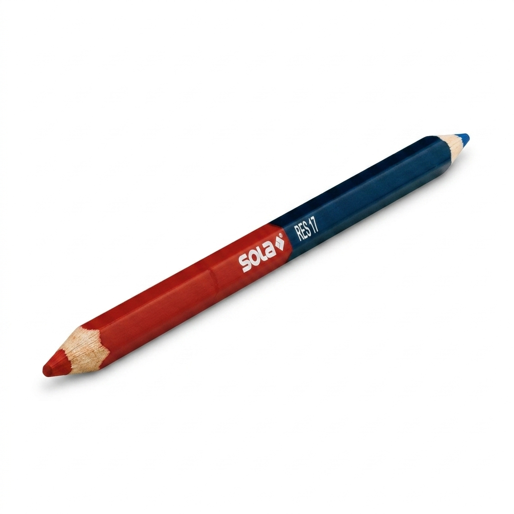 lápiz bicolor (rojo azul) rbb 17cm lápiz bicolor (rojo azul) rbb 17cm